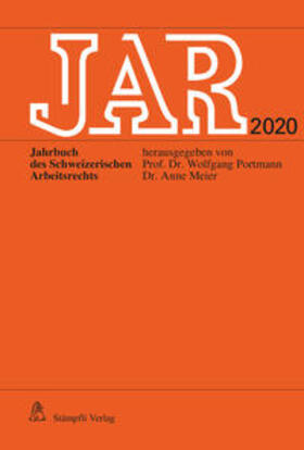 Portmann / Meier |  JAR 2020 | Buch |  Sack Fachmedien