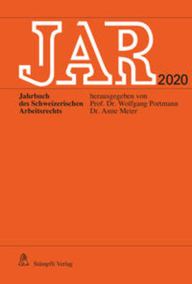 Portmann / Meier | JAR 2020 | Buch | 978-3-7272-5358-4 | sack.de