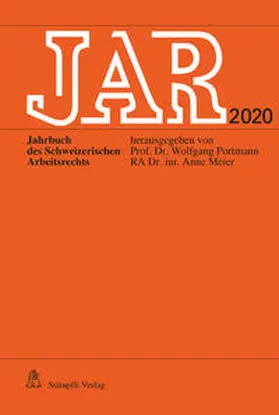 Portmann / Meier | JAR 2020 | E-Book | sack.de