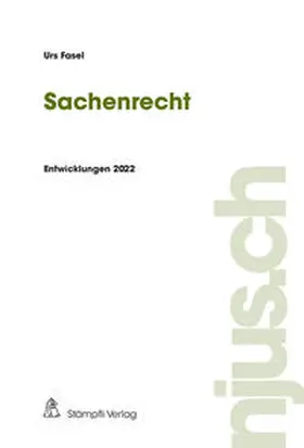 Fasel |  Sachenrecht | eBook | Sack Fachmedien