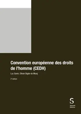 Gonin / Bigler-de Mooij | Convention européenne des droits de l'homme (CEDH) | E-Book | sack.de