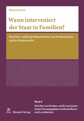 Gerber |  Wann interveniert der Staat in Familien? | eBook | Sack Fachmedien