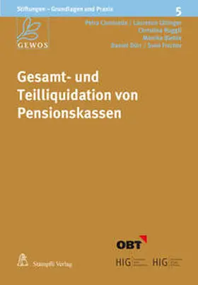 GEWOS / Caminada / Uttinger |  Gesamt- und Teilliquidation von Pensionskassen | Buch |  Sack Fachmedien