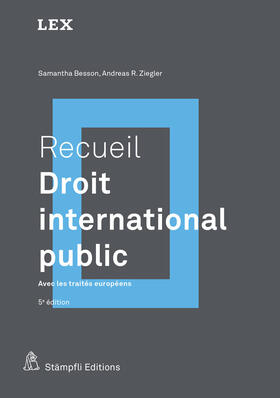 Besson / Ziegler |  Recueil : Droit international public | Buch |  Sack Fachmedien