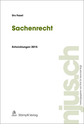 Fasel / Vogt |  Sachenrecht | Buch |  Sack Fachmedien