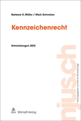 Vogt / Müller / Schweizer | Kennzeichenrecht | Buch | 978-3-7272-8173-0 | sack.de