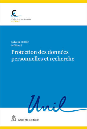  Protection des données personnelles et recherche | Buch |  Sack Fachmedien