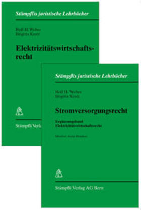 Weber / Kratz |  Elektrizitätswirtschaftsrecht/ Stromversorgungsrecht, 2 Bände | Buch |  Sack Fachmedien