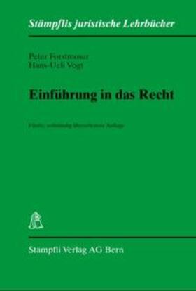Forstmoser / Vogt |  Einführung in das Recht | Buch |  Sack Fachmedien