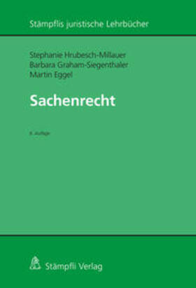 Hrubesch-Millauer / Graham-Siegenthaler / Eggel |  Sachenrecht | eBook | Sack Fachmedien