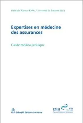 Riemer-Kafka |  Expertises en médecine des assurances | Buch |  Sack Fachmedien