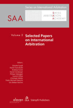 Favalli / Favre-Bulle / Furrer |  Selected Papers on International Arbitration | Buch |  Sack Fachmedien