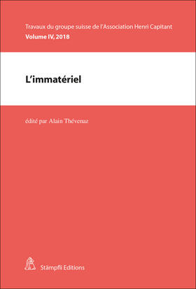 Thévenaz |  L'immatériel | Buch |  Sack Fachmedien