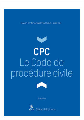 Hofmann / Lüscher |  Le Code de procédure civile | Buch |  Sack Fachmedien