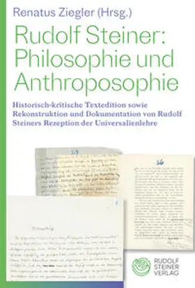 Ziegler |  Philosophie und Anthroposophie | Buch |  Sack Fachmedien