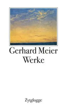 Meier / Morlang |  Werke 1 bis 4 Gerhard Meier | Buch |  Sack Fachmedien