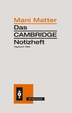 Matter |  Matter, M: Cambridge Notizheft | Buch |  Sack Fachmedien