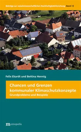 Ekardt / Hennig | Chancen und Grenzen kommunaler Klimaschutzkonzepte | Buch | 978-3-7316-1066-3 | sack.de