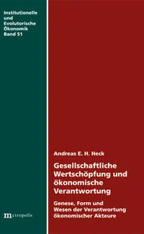 Heck |  Gesellschaftliche Wertschöpfung und ökonomische Verantwortung | Buch |  Sack Fachmedien