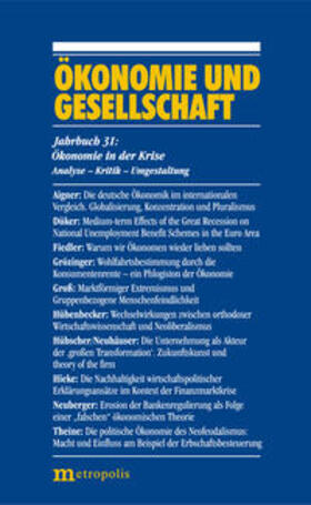 Grözinger / Heise / Peukert |  Ökonomie in der Krise | Buch |  Sack Fachmedien