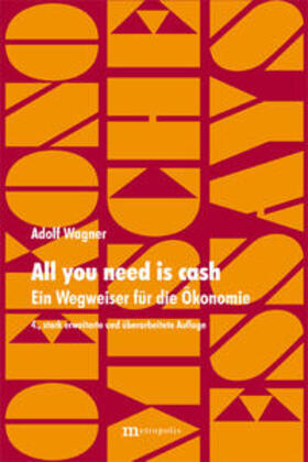 Wagner |  All you need is cash | Buch |  Sack Fachmedien