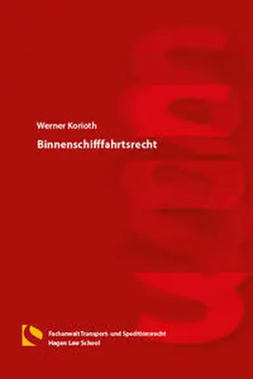 Korioth |  Binnenschifffahrtsrecht | Buch |  Sack Fachmedien