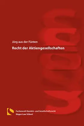 aus der Fünten |  Recht der Aktiengesellschaften | Buch |  Sack Fachmedien