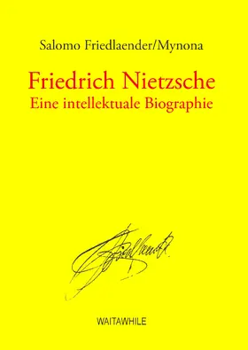 Salomo Friedlaender/Mynona / Geerken / Thiel | Friedrich Nietzsche | E-Book | sack.de