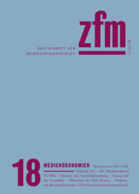 Gesellschaft für Medienwissenschaft | Zeitschrift für Medienwissenschaft 18 | E-Book | sack.de