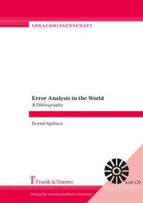 Spillner |  Error Analysis in the World. A Bibliography | Buch |  Sack Fachmedien