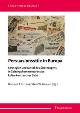 Lenk / Giessen |  Persuasionsstile in Europa | Buch |  Sack Fachmedien