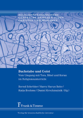 Schröder / Boehme / Krochmalnik |  Buchstabe und Geist | eBook | Sack Fachmedien
