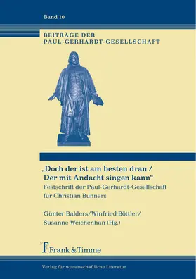 Balders / Böttler / Weichenhan |  'Doch der ist am besten dran / Der mit Andacht singen kann' | eBook | Sack Fachmedien