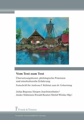 Boguna / Joachimsthaler / Nikkinen |  Vom Text zum Text | eBook | Sack Fachmedien