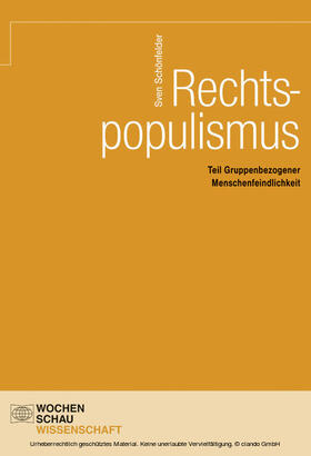 Schönfelder |  Rechtspopulismus | eBook | Sack Fachmedien