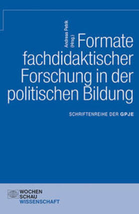 Petrik |  Formate fachdidaktischer Forschung in der politischen Bildung | Buch |  Sack Fachmedien