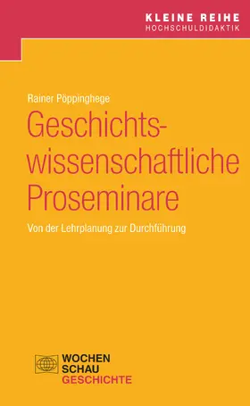 Pöppinghege |  Geschichtswissenschaftliche Proseminare | eBook | Sack Fachmedien