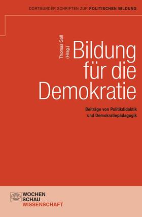 Goll |  Bildung für die Demokratie | eBook | Sack Fachmedien