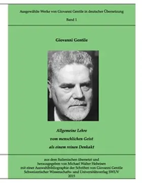 Gentile / Hebeisen |  Gentile-Edition, Band 1 | Buch |  Sack Fachmedien