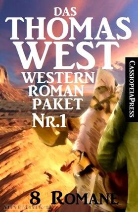 West |  Das Thomas West Western Roman-Paket Nr. 1 (8 Romane) | eBook | Sack Fachmedien