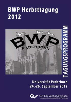 Winther |  BWP Herbsttagung 2012 | eBook | Sack Fachmedien