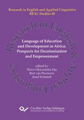 Oloruntoba-Oju / Schmied / van Pinxteren |  Language of Education and Development in Africa | Buch |  Sack Fachmedien