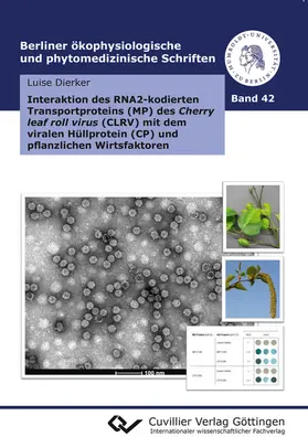 Dierker |  Interaktion des RNA2-kodierten Transportproteins (MP) des Cherry leaf roll virus (CLRV) mit dem viralen Hüllprotein (CP) und pflanzlichen Wirtsfaktoren | eBook | Sack Fachmedien