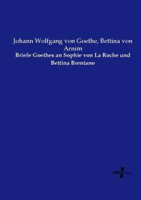 Goethe / Arnim |  Briefe Goethes an Sophie von La Roche und Bettina Brentano | Buch |  Sack Fachmedien