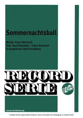 Bartzsch / Demmler / Fischer |  Sommernachtsball | eBook | Sack Fachmedien