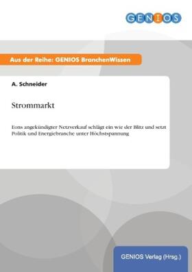 Schneider |  Strommarkt | Buch |  Sack Fachmedien