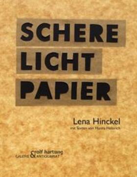 Heinrich / Hinckel |  Schere Licht Papier | Buch |  Sack Fachmedien