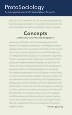 Preyer |  Concepts: Contemporary and Historical Perspectives | Buch |  Sack Fachmedien