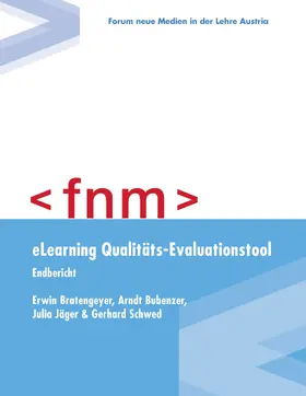 Bratengeyer / Bubenzer / Jäger |  eLearning Qualitäts-Evaluationstool | eBook | Sack Fachmedien