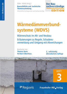 Oberhaus / Zöller / Bretz |  Wärmedämmverbundsysteme (WDVS) | Buch |  Sack Fachmedien